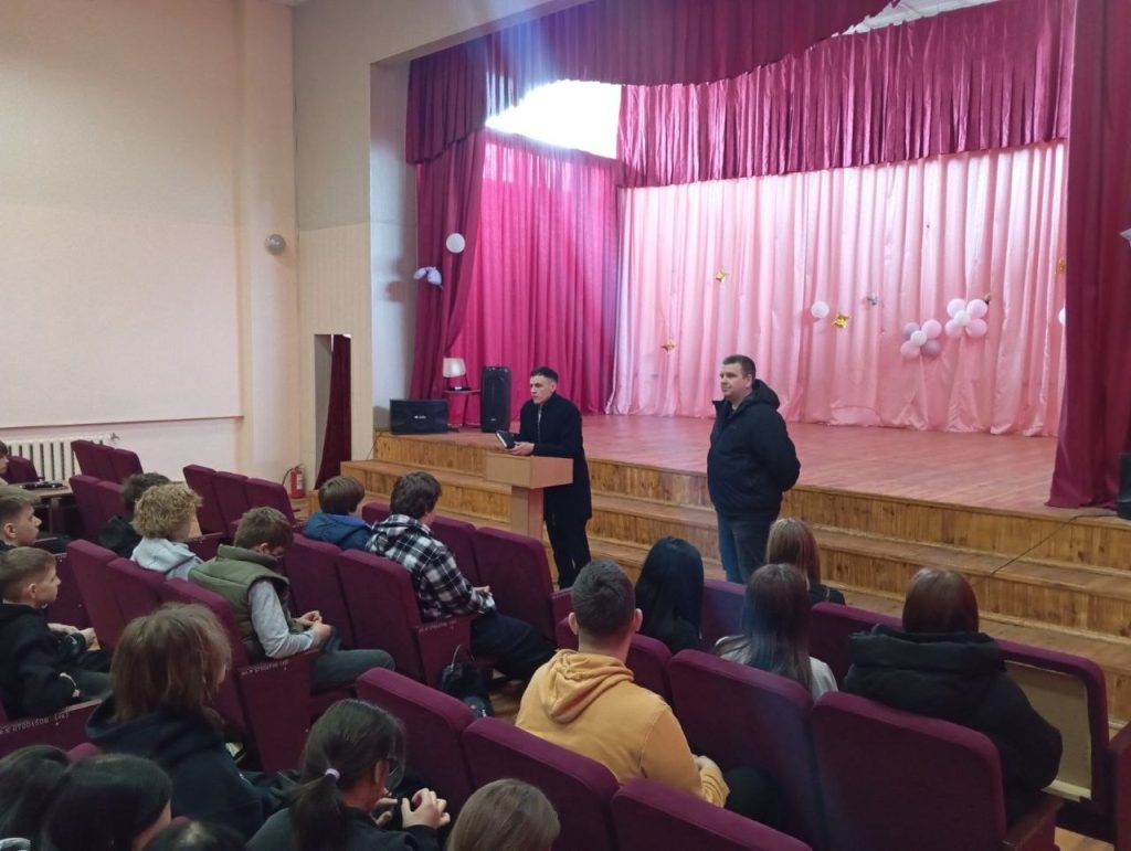 профоориентационная встреча с сотрудниками ОБМ Мингоруправления ДО МВД